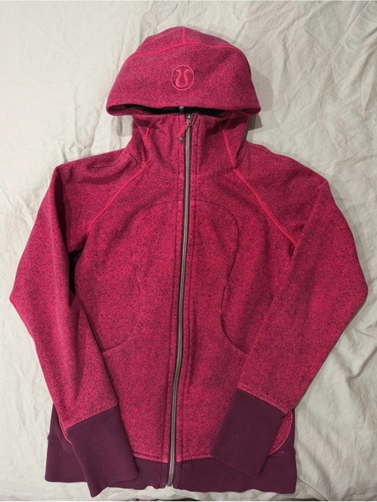lululemon athletica Tops - Lululemon Scuba Hoodie III Rio Mist Boom Juice Red Grape